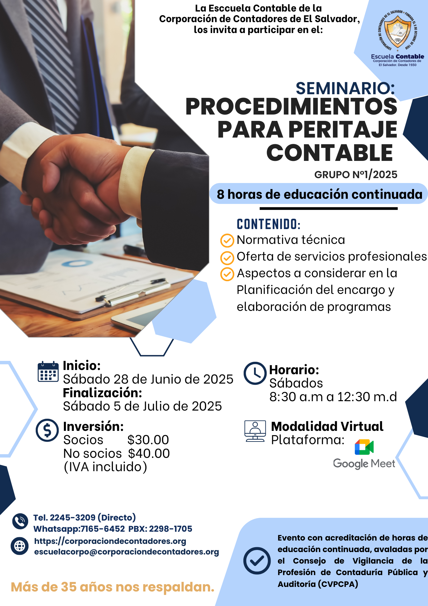 SEMINARIO PERITAJE CONTABLE